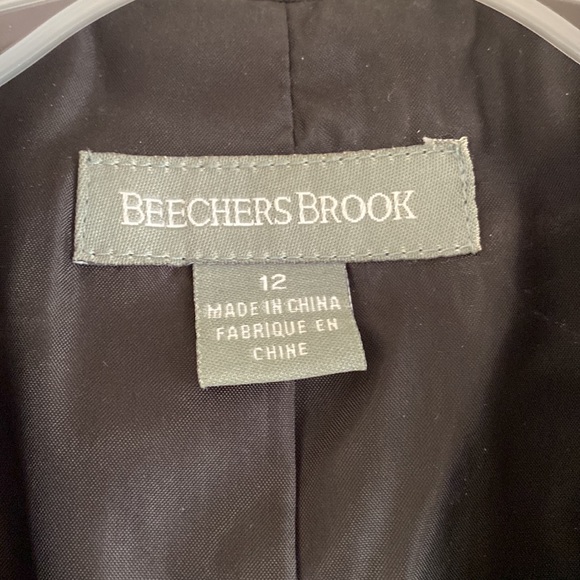 Beechers Brook Classic Black Blazer - size 12 - Picture 2 of 8